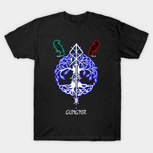 Gungnir spear of the god Odin T-Shirt